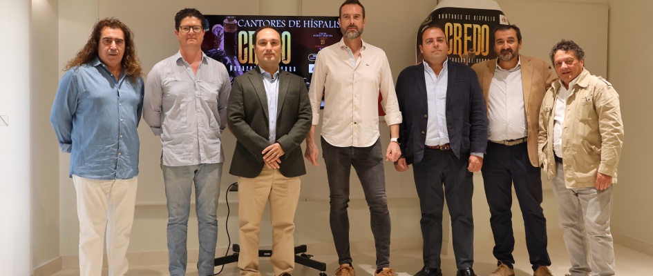 El Teatro Municipal Álvarez Quintero acogerá el espectáculo «Credo» de Cantores de Híspalis